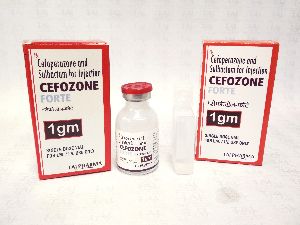 Cefoperazone Sodium + Sulbactam Sodium 1g Injection (Cefozone Forte)