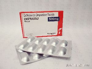 Deferasirox 500mg Dispersible Tablets (Defrataj 500 mg)