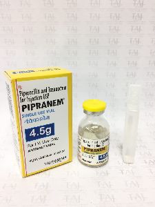 Piperacillin Tazobactam For 4.5 g Injection USP (Pipranem 4.5 g)