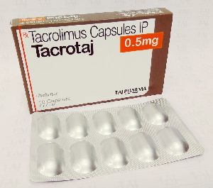 Tacrolimus Capsules IP 0.5 (Tacrotaj 0.5 mg)