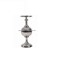 Aluminium Designer Globe Candle Stand Holder
