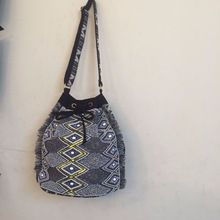 Fabric and Beads women Shoulder Hand Bag