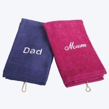 Personalised Embroidery Name Design Towels