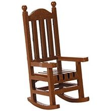 Hand Carved Wooden Garden Chair
