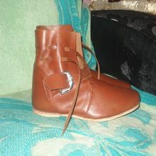 Ankle Medieval Leather boots