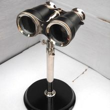 Antique steampunk Binocular with stand