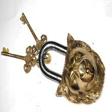 Brass Lion Locks