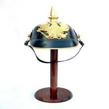 German Pickelhaube FR leather Belt helmet