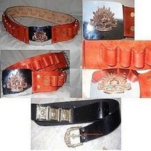 Medieval roman waist leather belts