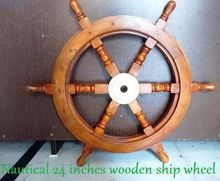 Nautical 24 inches ship wheel
