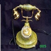 Nautical Antique green telephone