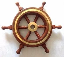 Nautical small ship 3  wheel