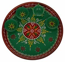handcrafted decorative plates