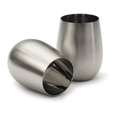 Stainless Steel stemless  Glasses