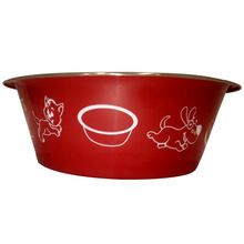 Pet Feeding Bowl with Stainless Steel