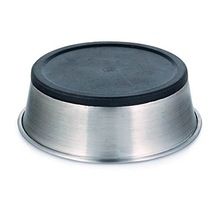 Stainless Steel Rubber Base Dog Bowl