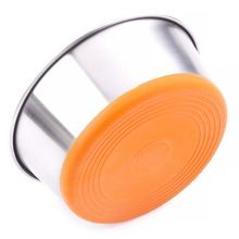 Stainless Steel Silicone Base Non Skid Dog Bowl