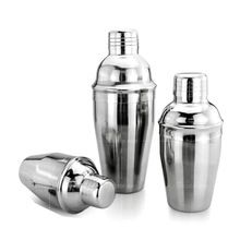 THREE Piece Stainless Steel Cocktail Shaker