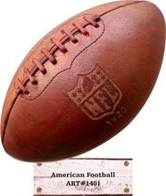 American vintage football