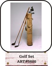 Wooden Golf Set
