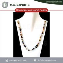 Multicolor Semi Precious Uncut Beads