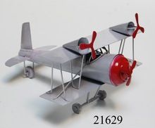 Decorative Iron Aeroplane