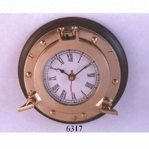 Nautical Brass Wall Clock