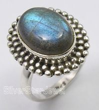 silver elegant engagement ring