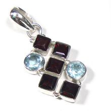 Blue Topaz Pendant