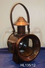 Grand Metal Glass Nautical Lantern