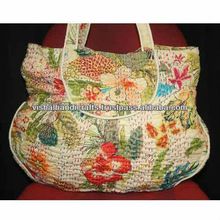 Floral Kantha Bag Handbag