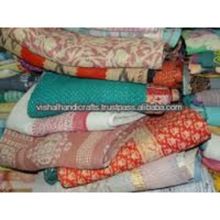 Handmade Cotton Kantha Blanket