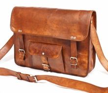 Leather Laptop Briefcase Bag