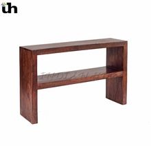 Console Table with Shelf WOODEN