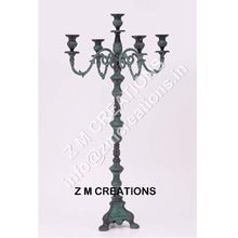 Antique Embossed Candelabra