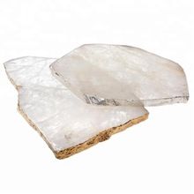 natural crystal Quartz platter quartz