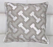 Threaded Cotton Cushion Cover