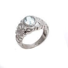 Aquamarine Gemstone ring