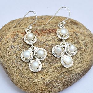 Opaque Pearl Earrings