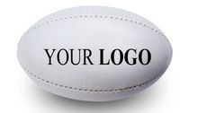 machine sewn cured rubber rugby ball