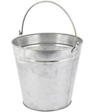 Champagne Round Handle Bucket