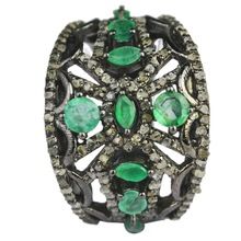 Emerald Diamond Ring