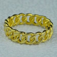 Gold plated eternity Ring