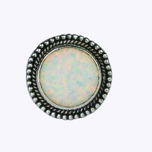 Silver Opal ring