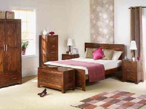 Sheesham Wooden Bed