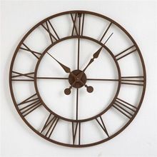 Handcrafted Iron Analog Wall Clock