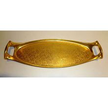 Gold plated wedding tray