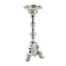 silver plated wedding candle stand