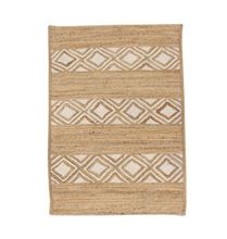 Jute PVC Woven Rug, For Floor, Home, Hotel, Kitchen, Prayer, Style : Classical