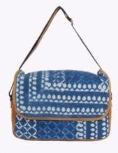 Cotton Fabric Sling Bag